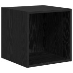 vidaXL Set dulap TV Pe perete 2 pcs Stejar negru 37 x 37 x 142.5 cm vidaXL Set dulap TV Pe perete 2 pcs Stejar negru 37 x 37 x 142.5 cm