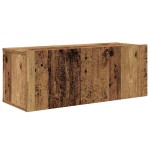 vidaXL Set comodă TV 8 pcs Lemn vechi 80 x 30 x 30 cm Lemn compozit vidaXL Set comodă TV 8 pcs Lemn vechi 80 x 30 x 30 cm Lemn compozit