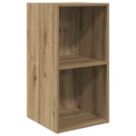 vidaXL Set comodă TV 4 pcs stejar artizanal 37 x 37 x 142.5 cm vidaXL Set comodă TV 4 pcs stejar artizanal 37 x 37 x 142.5 cm