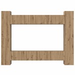 vidaXL Set comodă TV 10 pcs stejar artizanal 30.5 x 30 x 90 cm vidaXL Set comodă TV 10 pcs stejar artizanal 30.5 x 30 x 90 cm