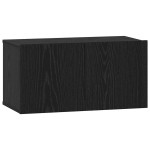 vidaXL Set comodă TV 6 pcs Stejar negru 60 x 30 x 30 cm Lemn compozit vidaXL Set comodă TV 6 pcs Stejar negru 60 x 30 x 30 cm Lemn compozit