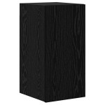 vidaXL Dulap pentru TV pe Perete 6 pcs Stejar negru Lemn compozit