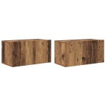 vidaXL Set comodă TV 8 pcs Lemn vechi 60 x 30 x 30 cm Lemn compozit vidaXL Set comodă TV 8 pcs Lemn vechi 60 x 30 x 30 cm Lemn compozit