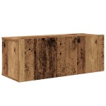 vidaXL Set comodă TV 8 pcs Lemn vechi Mediu 30.5 x 30 x 30 cm vidaXL Set comodă TV 8 pcs Lemn vechi Mediu 30.5 x 30 x 30 cm