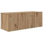 vidaXL Set comodă TV Pe perete 8 pcs stejar artizanal vidaXL Set comodă TV Pe perete 8 pcs stejar artizanal