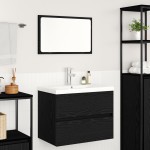 vidaXL Set de mobilier pentru baie Pe perete 3 pcs stejar artizanal vidaXL Set de mobilier pentru baie Pe perete 3 pcs stejar artizanal