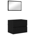vidaXL Set de mobilier pentru baie Pe perete 3 pcs stejar artizanal vidaXL Set de mobilier pentru baie Pe perete 3 pcs stejar artizanal