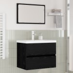 vidaXL Set de mobilier pentru baie cu sertar 3 pcs Stejar Artizanal