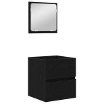 vidaXL Set de mobilier pentru baie 2 pcs Stejar Artisan și Alb