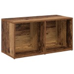 vidaXL Set comodă TV 4 pcs Lemn vechi 37 x 35 x 72 cm Lemn compozit vidaXL Set comodă TV 4 pcs Lemn vechi 37 x 35 x 72 cm Lemn compozit
