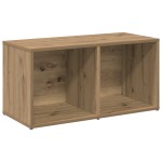 vidaXL Set comodă TV 4 pcs stejar artizanal 37 x 35 x 72 cm vidaXL Set comodă TV 4 pcs stejar artizanal 37 x 35 x 72 cm