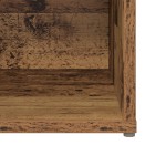 vidaXL Set comodă TV 2 pcs Lemn vechi 107 x 35 x 37 cm Lemn compozit vidaXL Set comodă TV 2 pcs Lemn vechi 107 x 35 x 37 cm Lemn compozit
