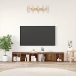 vidaXL Set comodă TV 2 pcs Lemn Vechi Lemn compozit vidaXL Set comodă TV 2 pcs Lemn Vechi Lemn compozit