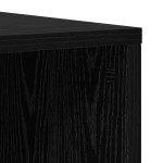 vidaXL Cabinet TV 3 pcs Stejar negru 37 x 35 x 107.5 cm vidaXL Cabinet TV 3 pcs Stejar negru 37 x 35 x 107.5 cm