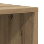 vidaXL Cabinet TV 3 pcs stejar artizanal 37 x 35 x 107.5 cm vidaXL Cabinet TV 3 pcs stejar artizanal 37 x 35 x 107.5 cm