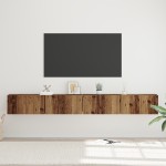 vidaXL Set comodă TV 4 pcs Lemn vechi 60 x 30 x 30 cm Lemn compozit vidaXL Set comodă TV 4 pcs Lemn vechi 60 x 30 x 30 cm Lemn compozit