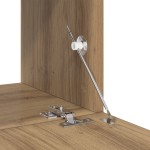 vidaXL Set comodă TV Pe perete 4 pcs stejar artizanal 60 x 30 x 30 cm vidaXL Set comodă TV Pe perete 4 pcs stejar artizanal 60 x 30 x 30 cm