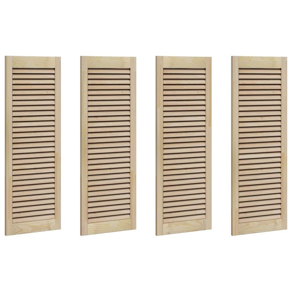 vidaXL Ușă de Dulap cu ușă 4 pcs natural 140.5 x 2.1 x 49.5 cm