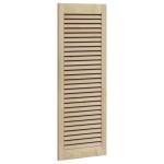 vidaXL Ușă de Dulap cu ușă 4 pcs natural 140.5 x 2.1 x 49.5 cm