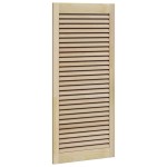 vidaXL Ușă de Dulap cu ușă 4 pcs natural 140.5 x 2.1 x 49.5 cm