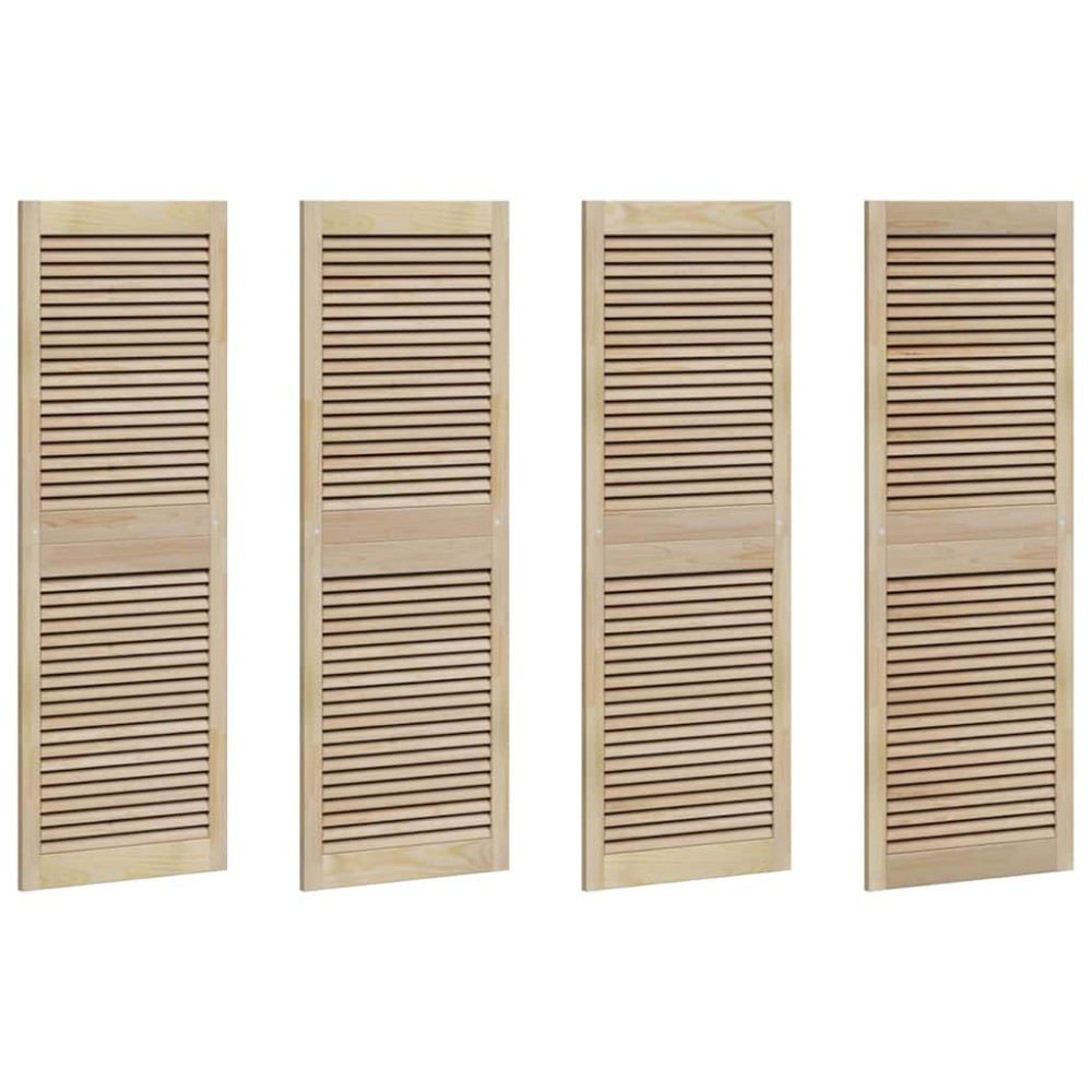 vidaXL Ușă de Dulap cu ușă 4 pcs natural 140.5 x 2.1 x 49.5 cm