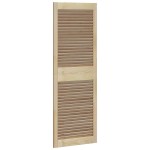 vidaXL Ușă de Dulap cu ușă 4 pcs natural 140.5 x 2.1 x 49.5 cm
