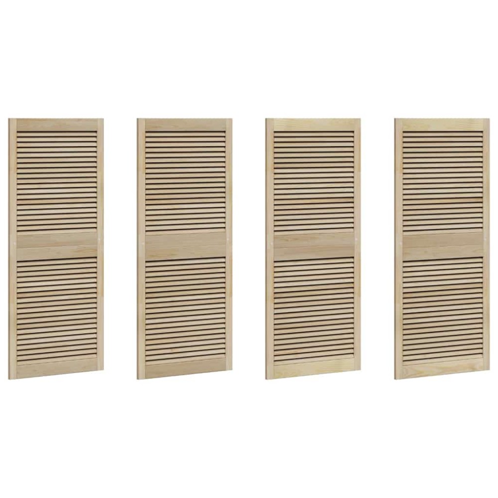 vidaXL Ușă de Dulap cu ușă 4 pcs natural 140.5 x 2.1 x 49.5 cm