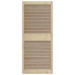 vidaXL Ușă de Dulap cu ușă 4 pcs natural 140.5 x 2.1 x 49.5 cm