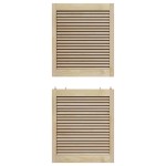 vidaXL Ușă de Dulap cu ușă 4 pcs natural 140.5 x 2.1 x 49.5 cm