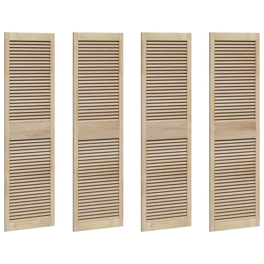 vidaXL Ușă de Dulap cu ușă 4 pcs natural 140.5 x 2.1 x 49.5 cm