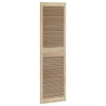 vidaXL Ușă de Dulap cu ușă 4 pcs natural 140.5 x 2.1 x 49.5 cm