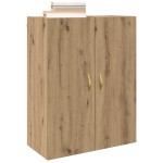 vidaXL Mobilier cu Montaj pe Perete Pe perete 2 pcs stejar artizanal vidaXL Mobilier cu Montaj pe Perete Pe perete 2 pcs stejar artizanal