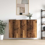 vidaXL Mobilier cu Montaj pe Perete 2 pcs Lemn vechi 69.5 x 34 x 90 cm vidaXL Mobilier cu Montaj pe Perete 2 pcs Lemn vechi 69.5 x 34 x 90 cm