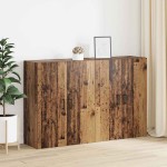 vidaXL Mobilier cu Montaj pe Perete 2 pcs Lemn vechi 69.5 x 34 x 90 cm vidaXL Mobilier cu Montaj pe Perete 2 pcs Lemn vechi 69.5 x 34 x 90 cm