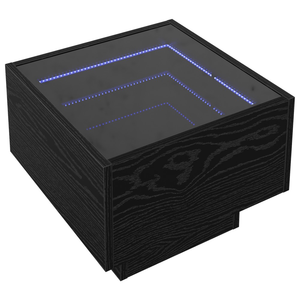 vidaXL Dulap de depozitare Stejar negru 40 x 40 x 30 cm