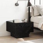 vidaXL Dulap de depozitare Stejar negru 40 x 40 x 30 cm vidaXL Dulap de depozitare Stejar negru 40 x 40 x 30 cm
