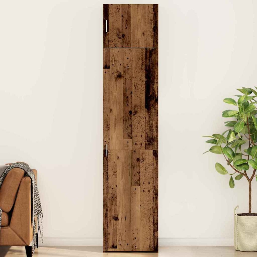 vidaXL Dulap de depozitare Lemn vechi 50 x 41 x 225 cm Lemn compozit