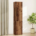 vidaXL Dulap de depozitare Lemn vechi 50 x 41 x 225 cm Lemn compozit