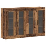 vidaXL Mobilier cu Montaj pe Perete 2 pcs Lemn vechi 69.5 x 34 x 90 cm vidaXL Mobilier cu Montaj pe Perete 2 pcs Lemn vechi 69.5 x 34 x 90 cm