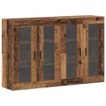 vidaXL Mobilier cu Montaj pe Perete 2 pcs Lemn vechi 69.5 x 34 x 90 cm vidaXL Mobilier cu Montaj pe Perete 2 pcs Lemn vechi 69.5 x 34 x 90 cm
