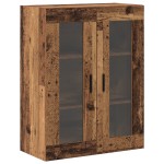 vidaXL Mobilier cu Montaj pe Perete 2 pcs Lemn vechi 69.5 x 34 x 90 cm vidaXL Mobilier cu Montaj pe Perete 2 pcs Lemn vechi 69.5 x 34 x 90 cm