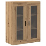vidaXL Mobilier cu Montaj pe Perete 2 pcs stejar artizanal vidaXL Mobilier cu Montaj pe Perete 2 pcs stejar artizanal