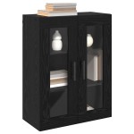 vidaXL Mobilier cu Montaj pe Perete 2 pcs Stejar negru vidaXL Mobilier cu Montaj pe Perete 2 pcs Stejar negru
