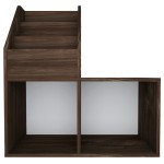 vidaXL Raft reviste copii, stejar afumat, 71x30x78,5cm, lemn prelucrat vidaXL Raft reviste copii, stejar afumat, 71x30x78,5cm, lemn prelucrat