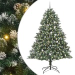 vidaXL Brad de Crăciun artificial Verde 240 cm PVC vidaXL Brad de Crăciun artificial Verde 240 cm PVC