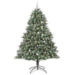 vidaXL Brad de Crăciun artificial Verde 240 cm PVC vidaXL Brad de Crăciun artificial Verde 240 cm PVC