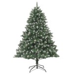 vidaXL Brad de Crăciun artificial Verde 240 cm PVC vidaXL Brad de Crăciun artificial Verde 240 cm PVC