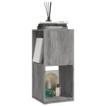 vidaXL Dulap rotativ, gri beton, 34,5x34,5x75,5 cm, lemn prelucrat