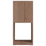 vidaXL Dulap rotativ, stejar sonoma, 34,5x34,5x75,5cm, lemn prelucrat