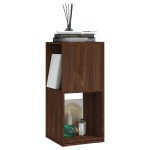 vidaXL Dulap rotativ, stejar maro, 34,5x34,5x75,5 cm, lemn prelucrat